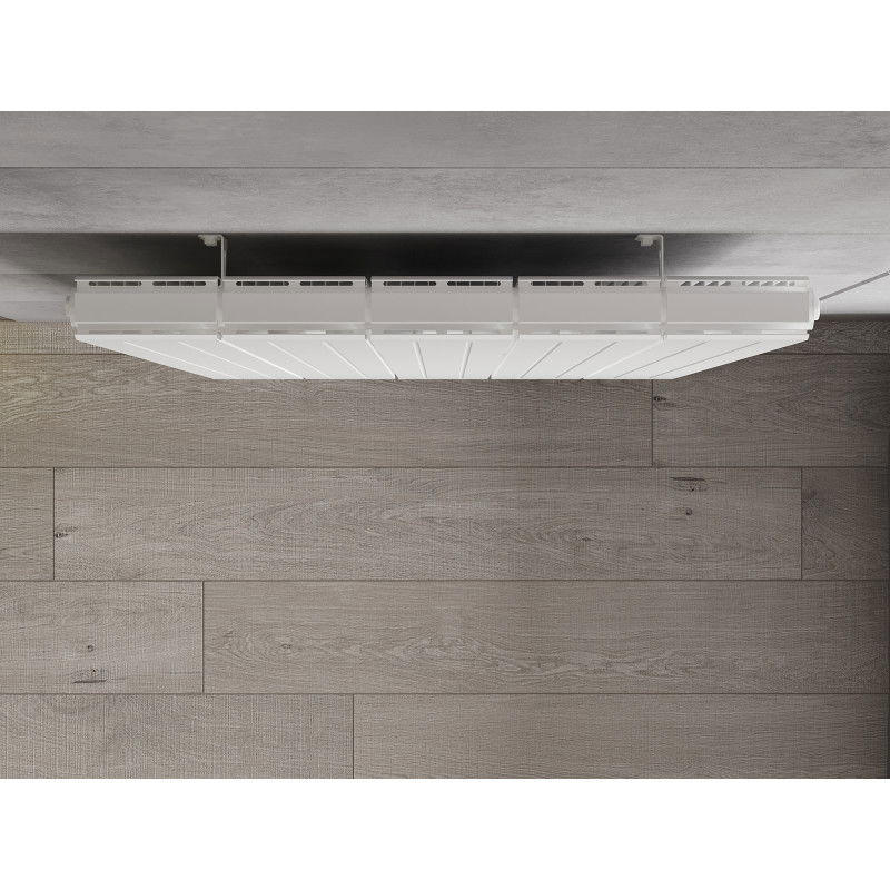 Mexen Waco dekoratívny radiátor 1544 x 694 mm, 1550 W, biely - W217-1544-694-00-20