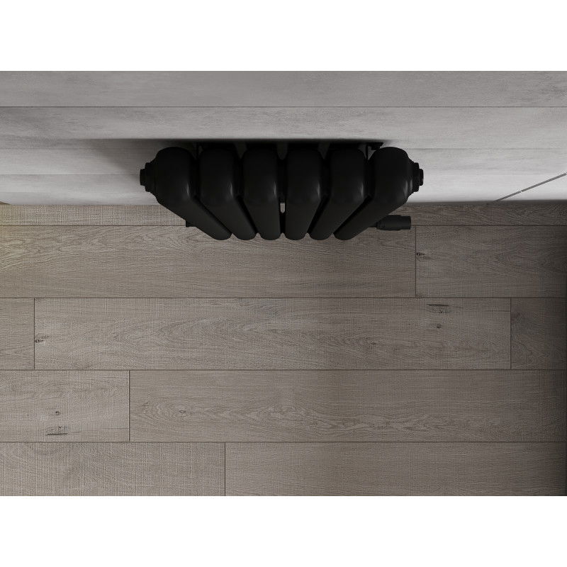 Mexen Kent dekoratívny radiátor 1882 x 380 mm, 1392 W, čierny - W216-1882-380-00-70