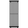 Mexen Atlanta dekoratívny radiátor 1200 x 405 mm, 646 W, Čierna - W211-1200-405-00-70