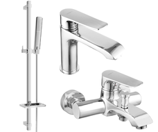 Mexen Pecos DQ72 set na vaňu, chróm - 72703DQ72-00