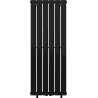 Mexen Boston dekoratívny radiátor 1200 x 452 mm, 611 W, čierny - W213-1200-452-00-70