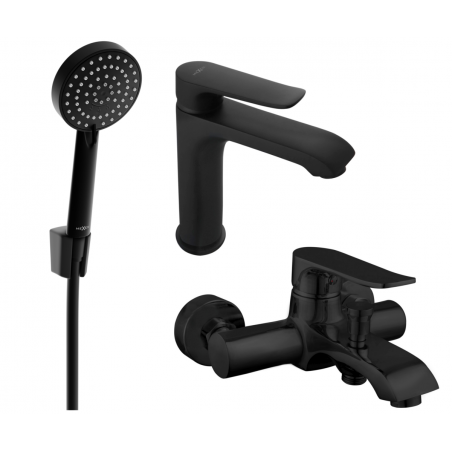 Mexen Pecos R75 vaňový set, čierny - 72703R75-70