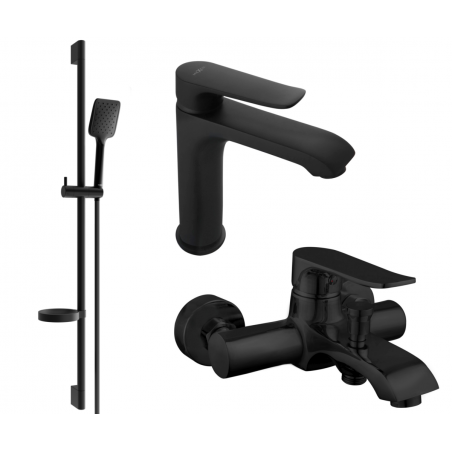 Mexen Pecos DS62 vaňový set, čierny - 72703DS62-70