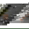 Mexen Boston dekoratívny radiátor 1800 x 376 mm, 740 W, Čierna - W213-1800-376-01-70