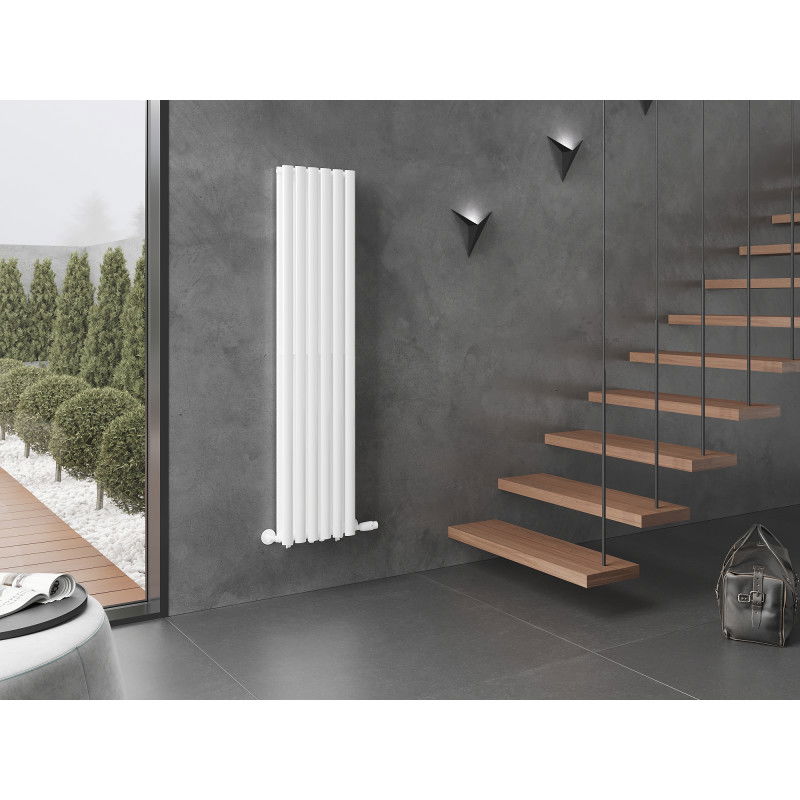 Mexen Dallas dekoratívny radiátor 1600 x 360 mm, 1039 W, biely - W214-1600-360-00-20