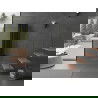 Mexen Nevada dekoratívny radiátor 1200 x 360 mm, 483 W, Čierna - W201-1200-360-00-70