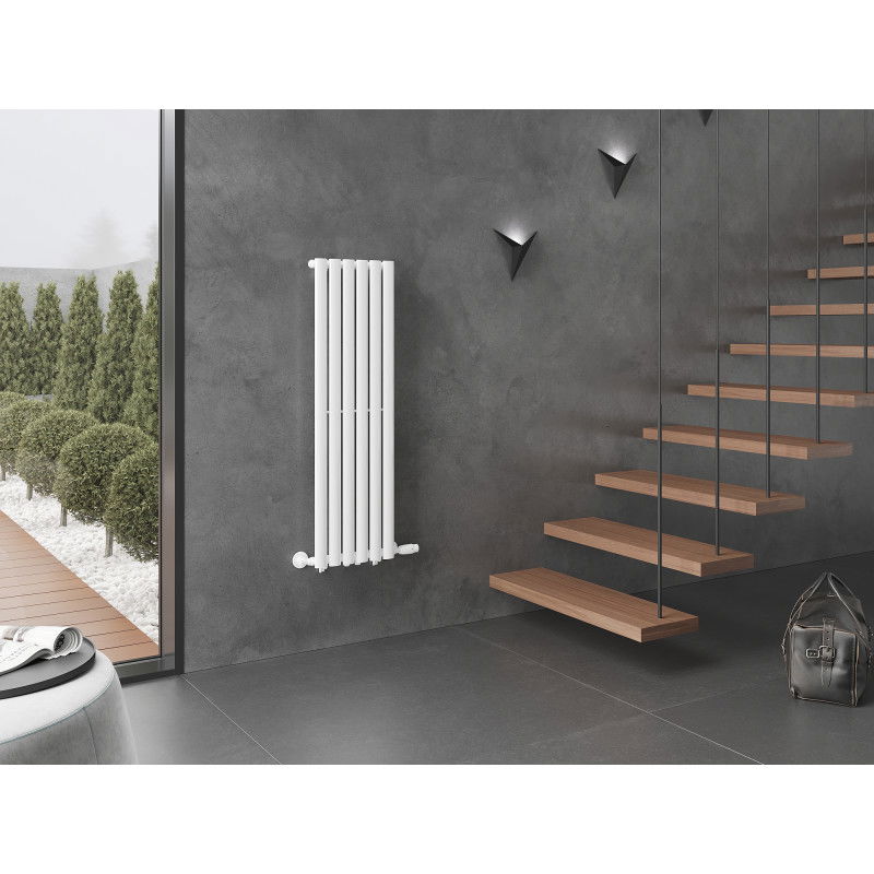 Mexen Oregon dekoratívny radiátor 1200 x 360 mm, 417 W, biely - W202-1200-350-00-20