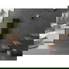 Mexen Oregon dekoratívny radiátor 1200 x 350 mm, 417 W, Čierna - W202-1200-350-00-70