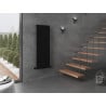 Mexen Topeka dekoratívny radiátor 1400 x 480 mm, 950 W, čierny - W210-1400-480-00-70