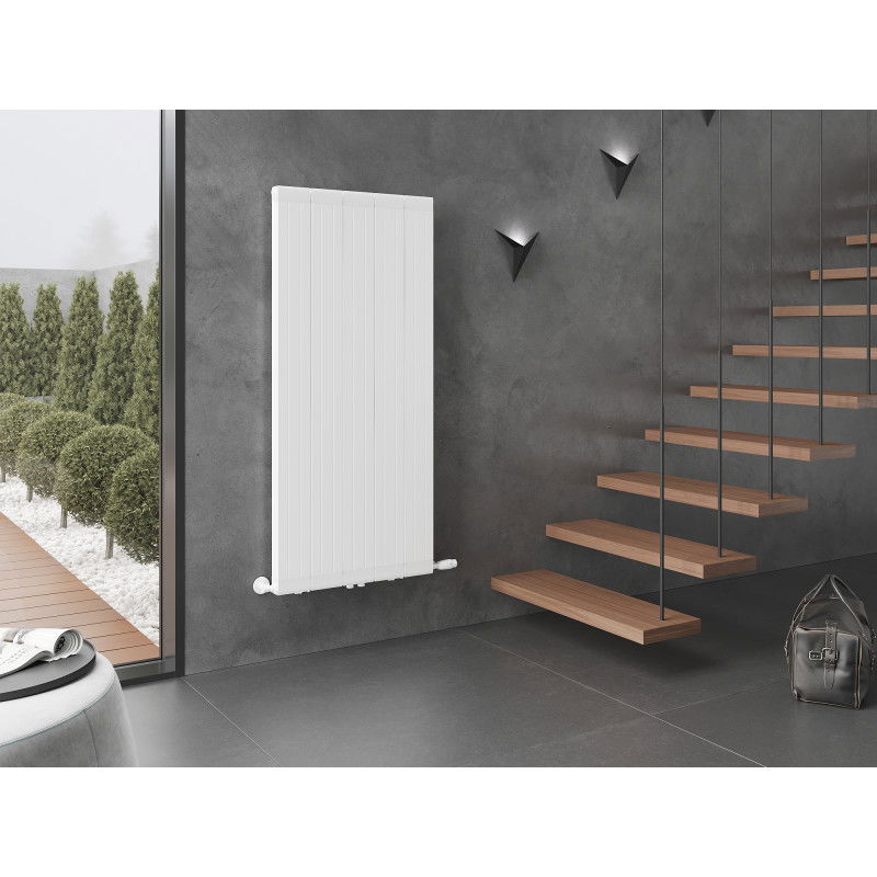 Mexen Waco dekoratívny radiátor 1544 x 694 mm, 1550 W, biely - W217-1544-694-00-20