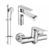 Mexen Pecos DQ40 sprchový set, chróm - 72704DQ40-00