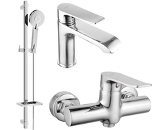 Mexen Pecos DQ40 sprchový set, chróm - 72704DQ40-00