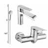 Mexen Pecos DS75 sprchový set, chróm - 72704DS75-00