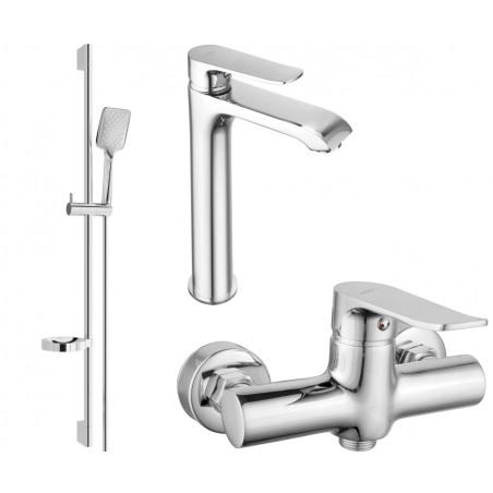 Mexen Pecos DS62 sprchový set, chróm - 72714DS62-00