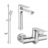 Mexen Pecos DS62 sprchový set, chróm - 72714DS62-00