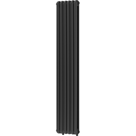 Mexen Kent dekoratívny radiátor 1882 x 380 mm, 1392 W, čierny - W216-1882-380-00-70