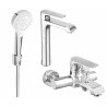 Mexen Pecos R05 vaňový set, chróm - 72713R05-00