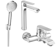 Mexen Pecos R75 vaňový set, chróm - 72713R75-00