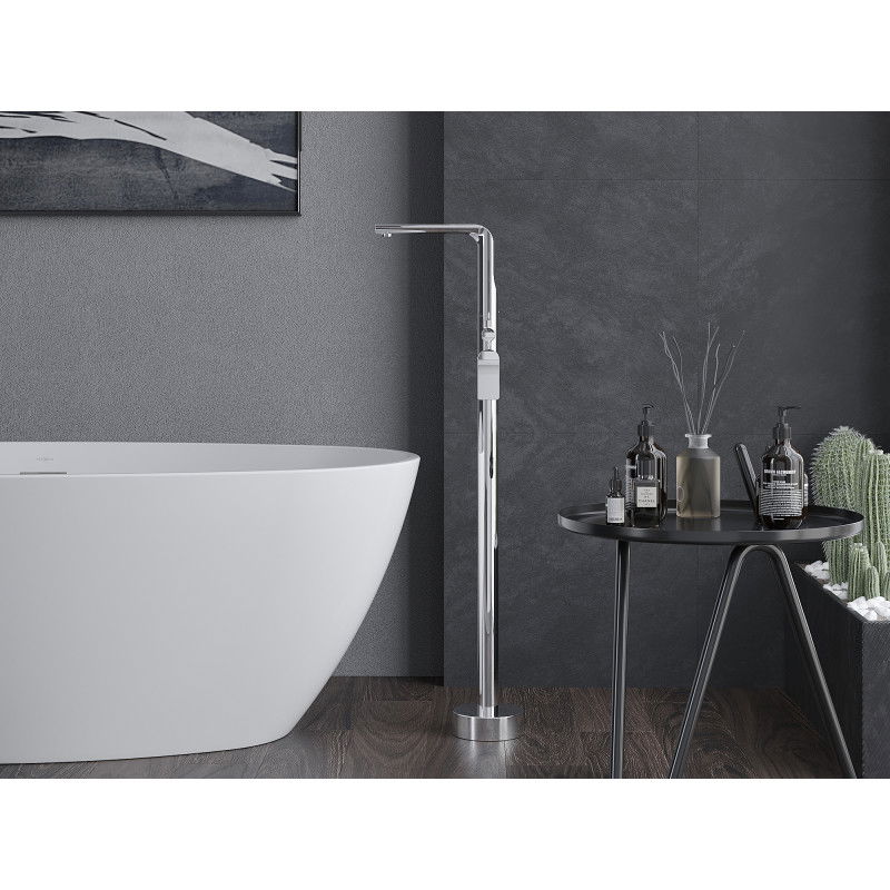 Mexen Roxy voľne stojaca vaňová batéria, chróm - 75533-00