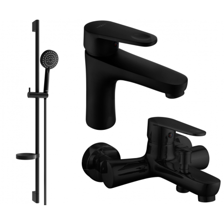 Mexen Kama DS75 vaňová sada, čierna - 72503DS75-70
