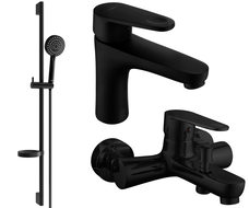 Mexen Kama DS75 vaňová sada, čierna - 72503DS75-70