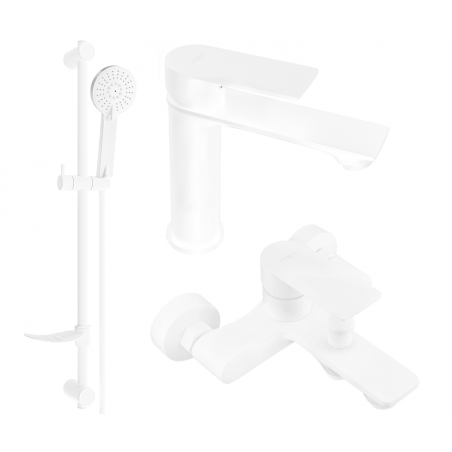 Mexen Royo DF05 vaňový set, biely - 72203DF05-20