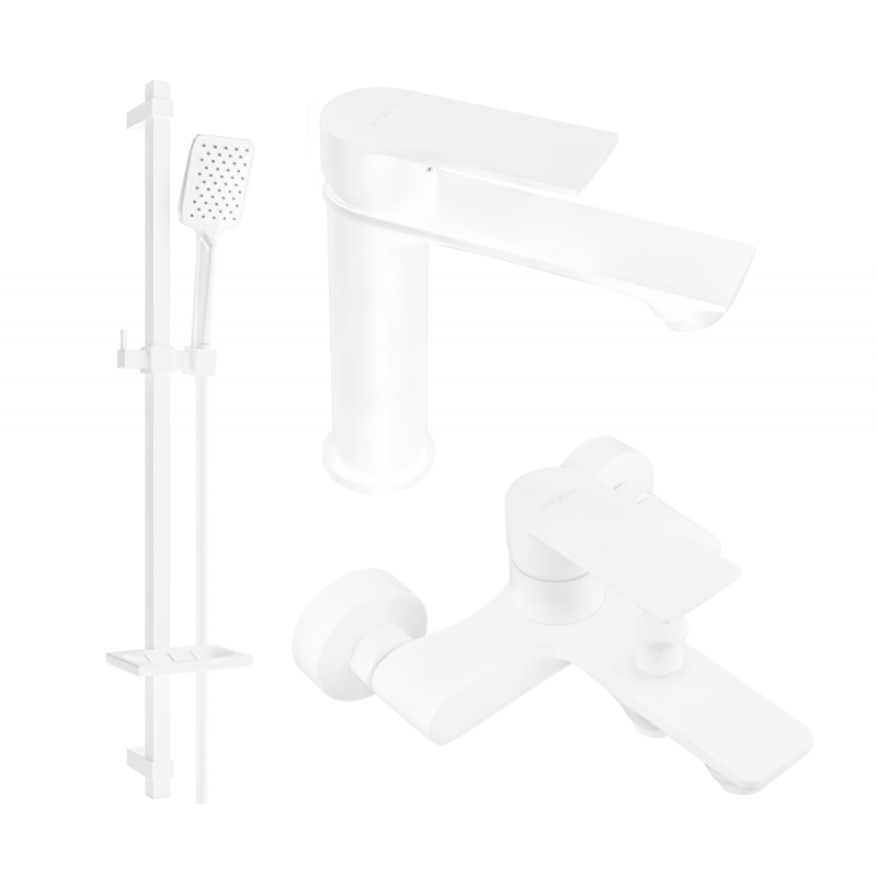 Mexen Royo DQ62 vaňová sada, biela - 72203DQ62-20