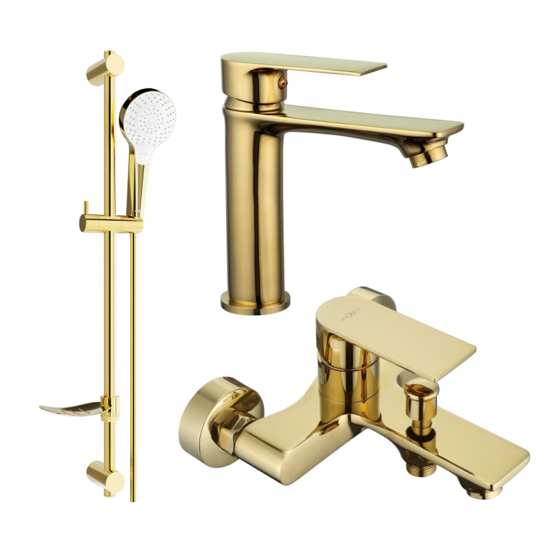 Mexen Royo DF05 vaňový set, zlatý - 72203DF05-50