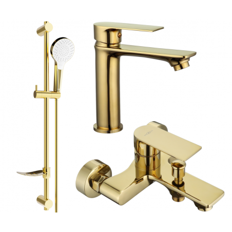 Mexen Royo DF05 vaňový set, zlatý - 72203DF05-50