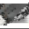 Mexen Cube obdĺžniková vaňa 170 x 80 cm s opláštením a 1-krídlovým paravánom 80 cm, transparentná, čierna - 550517080X9508000070