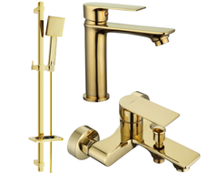 Mexen Royo DQ45 vaňový set, zlatý - 72203DQ45-50