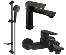 Mexen Royo DF05 vaňový set, čierny - 72203DF05-70