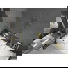 Mexen Cube obdĺžniková vaňa 170 x 80 cm s obkladom a 2-krídlovou zástenou 80 cm, Transparentné, Zlatá - 550517080X9208025000