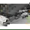 Mexen Cube obdĺžniková vaňa 170 x 80 cm s obkladom a 2-krídlovou zástenou 80 cm, Čierny vzor - 550517080X9208027077