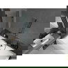 Mexen Cube obdĺžniková vaňa 170 x 80 cm s obkladom a 2-krídlovou zástenou 100 cm, Transparentné, Čierna - 550517080X9210027000