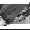 Mexen Cube obdĺžniková vaňa 170 x 80 cm s obkladom a 2-krídlovou zástenou 120 cm, Čierny vzor - 550517080X9212027077