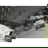 Mexen Cube obdĺžniková vaňa 170 x 80 cm s obkladom a 2-krídlovou zástenou 120 cm, Čierny vzor - 550517080X9212027077