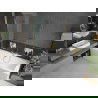 Mexen Cube obdĺžniková vaňa 180 x 80 cm s obkladom a 2-krídlovou zástenou 80 cm, Transparentné, Zlatá - 550518080X9208025000