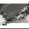 Mexen Cube obdĺžniková vaňa 170 x 80 cm s obkladom a 1-krídlovým paravánom 80 cm, transparentná, zlatá - 550517080X9408115000