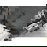 Mexen Cube obdĺžniková vaňa 170 x 80 cm s krytom a 1-krídlovým zástenou 100 cm, transparentná, čierna - 550517080X9410117000