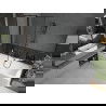 Mexen Cube obdĺžniková vaňa 170 x 80 cm s obkladom a 1-krídlovou sprchovou zástenou 100 cm, Čierny vzor - 550517080X9410117070