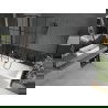 Mexen Cube obdĺžniková vaňa 170 x 80 cm s obkladom a 1-krídlovou sprchovou zástenou 100 cm, Čierny vzor - 550517080X9410117077