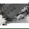 Mexen Cube obdĺžniková vaňa 180 x 80 cm s krytom a jednokrídlovou zástenou 80 cm, transparentná, čiarna - 550518080X9408117000