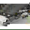 Mexen Cube obdĺžniková vaňa 180 x 80 cm s plášťom a jednodverovým paravánom 120 cm, transparentná, zlatá - 550518080X9412115000