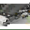 Mexen Cube obdĺžniková vaňa 180 x 80 cm s plášťom a jednodverovým paravánom 120 cm, transparentná, zlatá - 550518080X9412115000