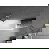 Mexen Cubik obdĺžniková vaňa 150 x 70 cm s krytom a 1-krídlovou zástenou 70 cm, transparentná, chróm - 550315070X9507000001
