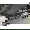 Mexen Cubik obdĺžniková vaňa 160 x 70 cm s obkladom a 1-krídlovou sprchovou zástenou 70 cm, Čierny vzor - 550316070X9507007070
