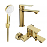 Mexen Royo R05 kúpeľňový set, zlatý - 72203R05-50