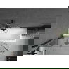 Mexen Cubik obdĺžniková vaňa 150 x 70 cm s obkladom a 2-krídlovou zástenou 100 cm, Čierny vzor - 550315070X9210027070