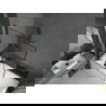 Mexen Cubik obdĺžniková vaňa 170 x 70 cm s obkladom a 2-krídlovou zástenou 120 cm, Čierny vzor - 550317070X9212027070
